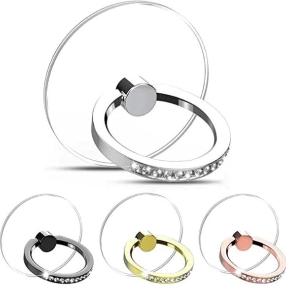 Cell Phone Kickstand Ring Holders - Picture 1 of 7